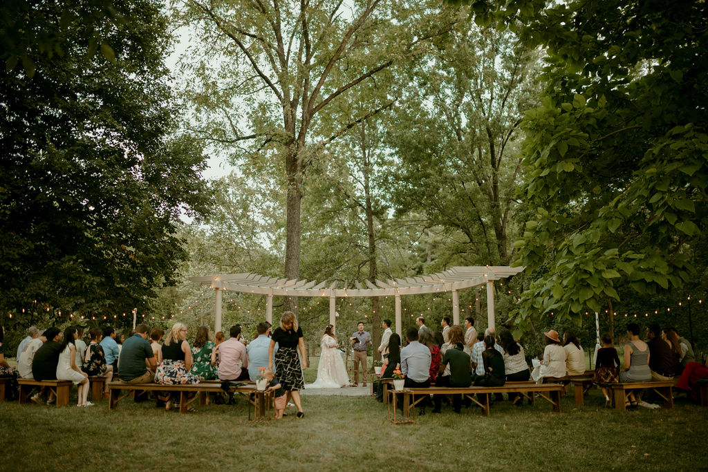 Cottage Core Intimate Wedding at the Ashton House in Iowa City